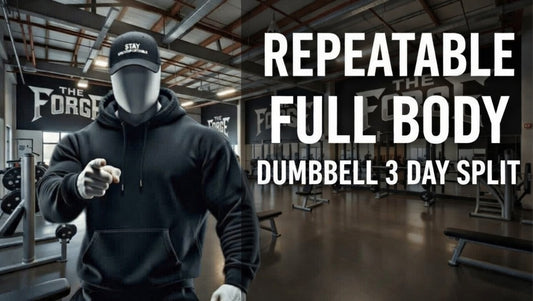 3-Day Repeatable Dumbbell Split — Simple, Structured, Effective